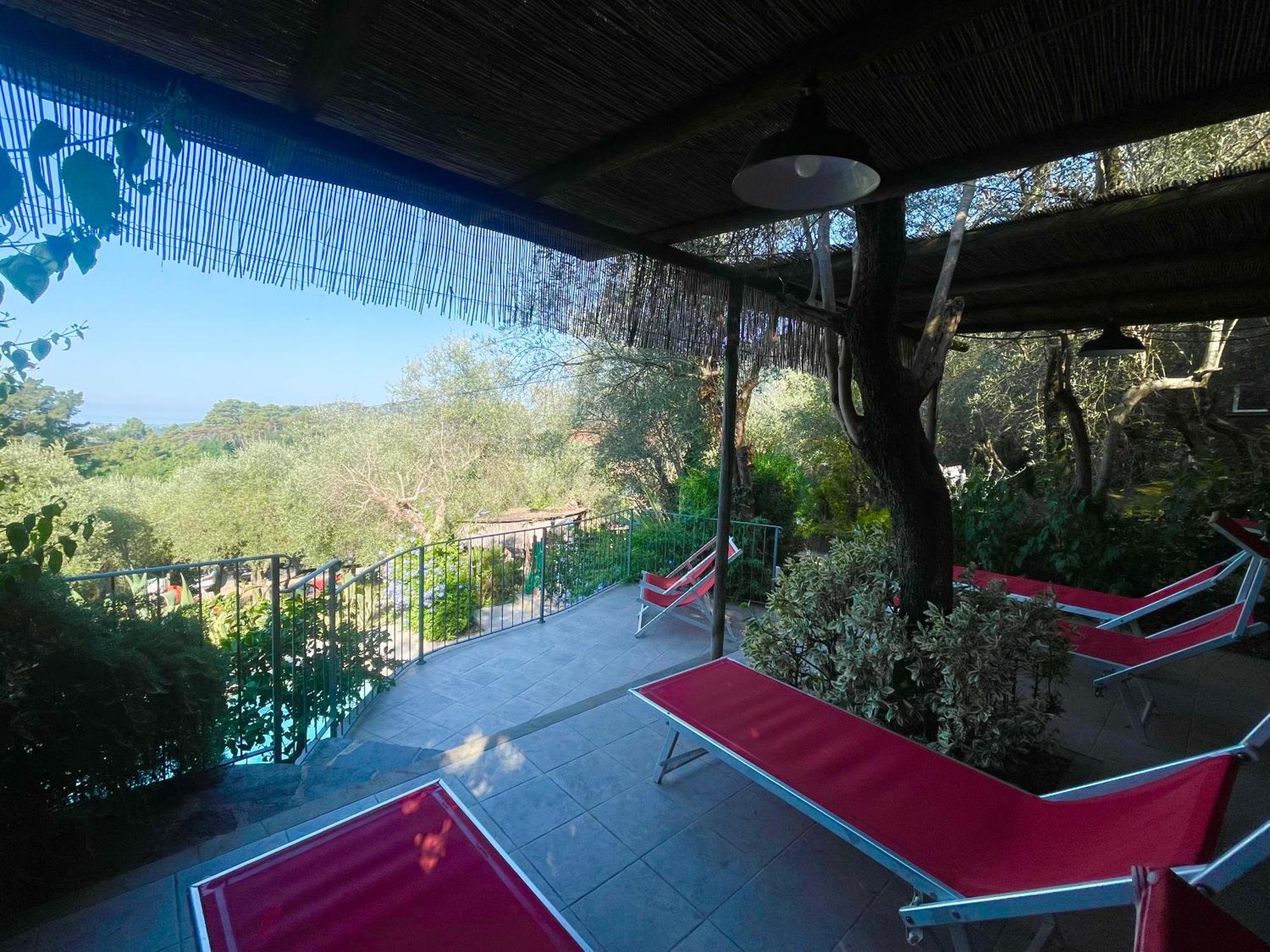 לינה וארוחת בוקר קמאיורה Casa Del Sole מראה חיצוני תמונה